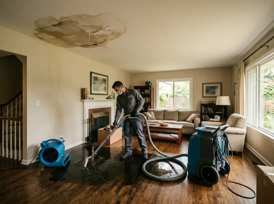 attic-pipe-burst-ceiling-drip-008 — frequently asked questions, Water Damage Restoration & Carpet Care in Hammond, IN